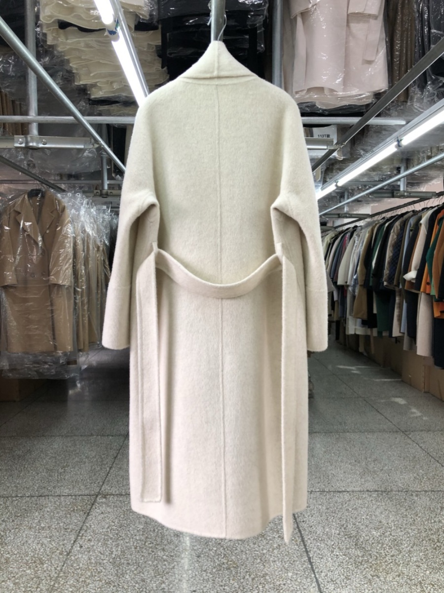 Big Collar Bathrobe Style Doub - đánh giá và giá Wool Coat Peacoat