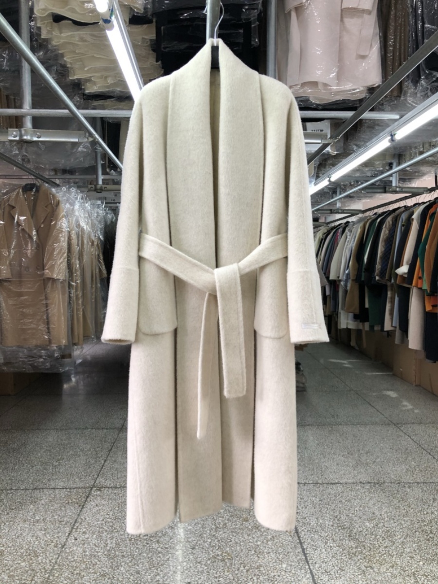 Big Collar Bathrobe Style Doub - đánh giá và giá Wool Coat Peacoat