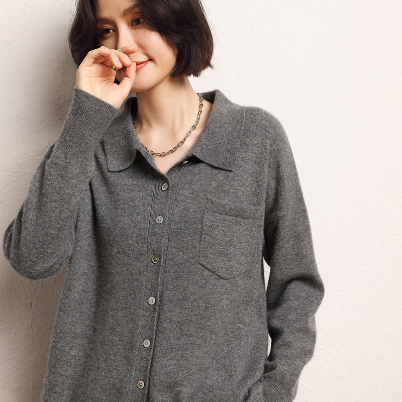 Autumn Women's Cardigan 100% C - đánh giá và giá Wool Coat Peacoat