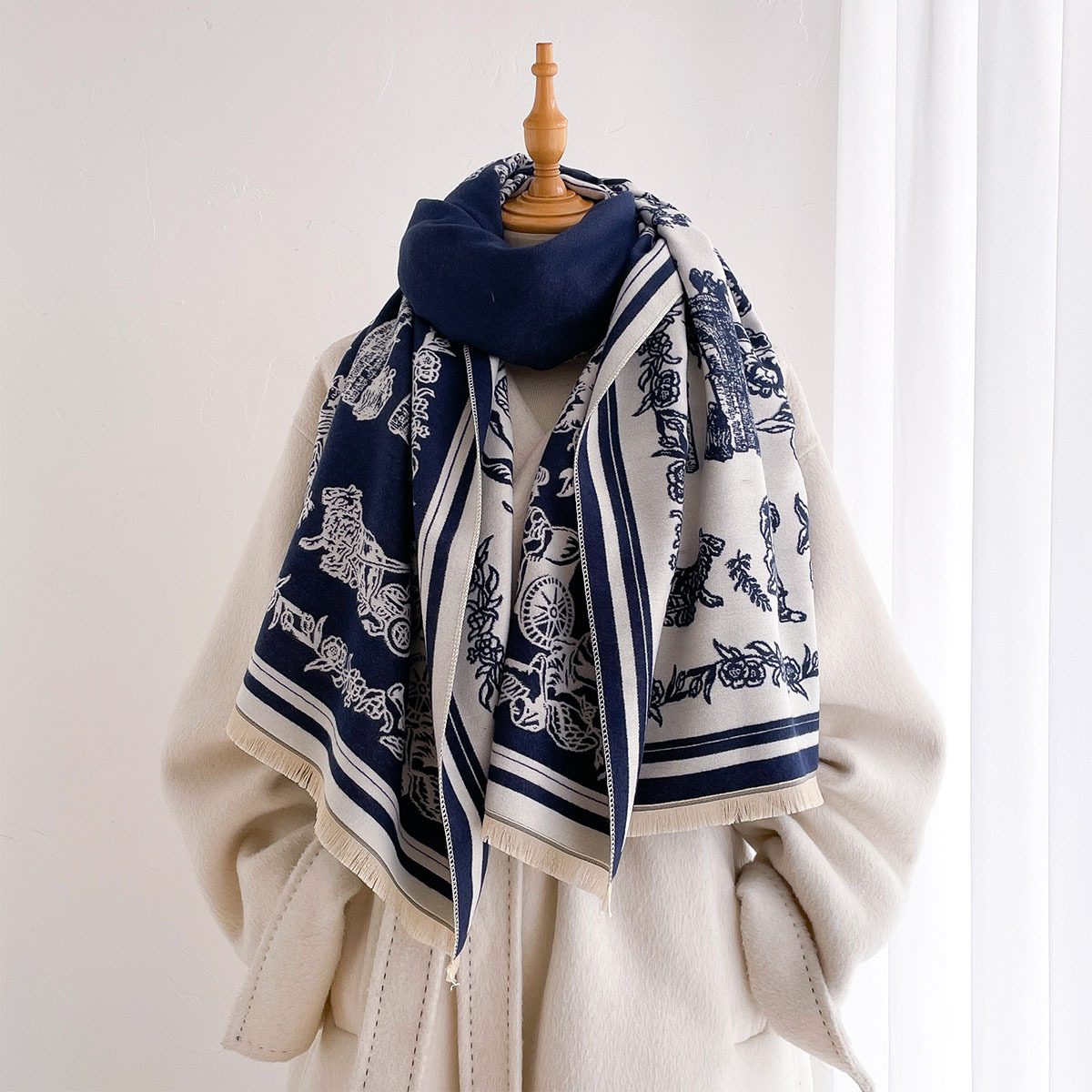 Scarf Female Hijab Pashmina Ba - đánh giá và giá Cashmere Pashmina Wrap