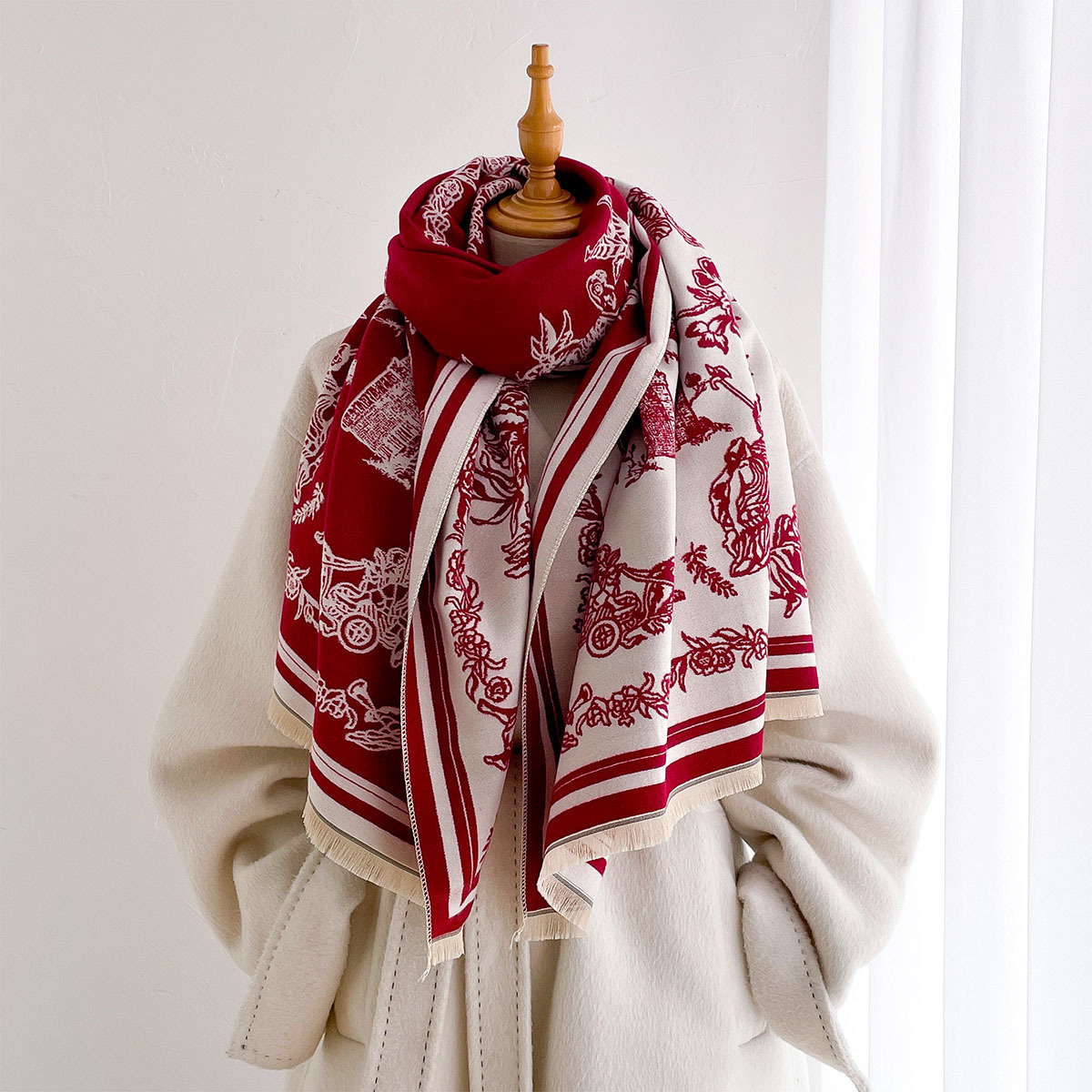 Scarf Female Hijab Pashmina Ba - đánh giá và giá Cashmere Pashmina Wrap