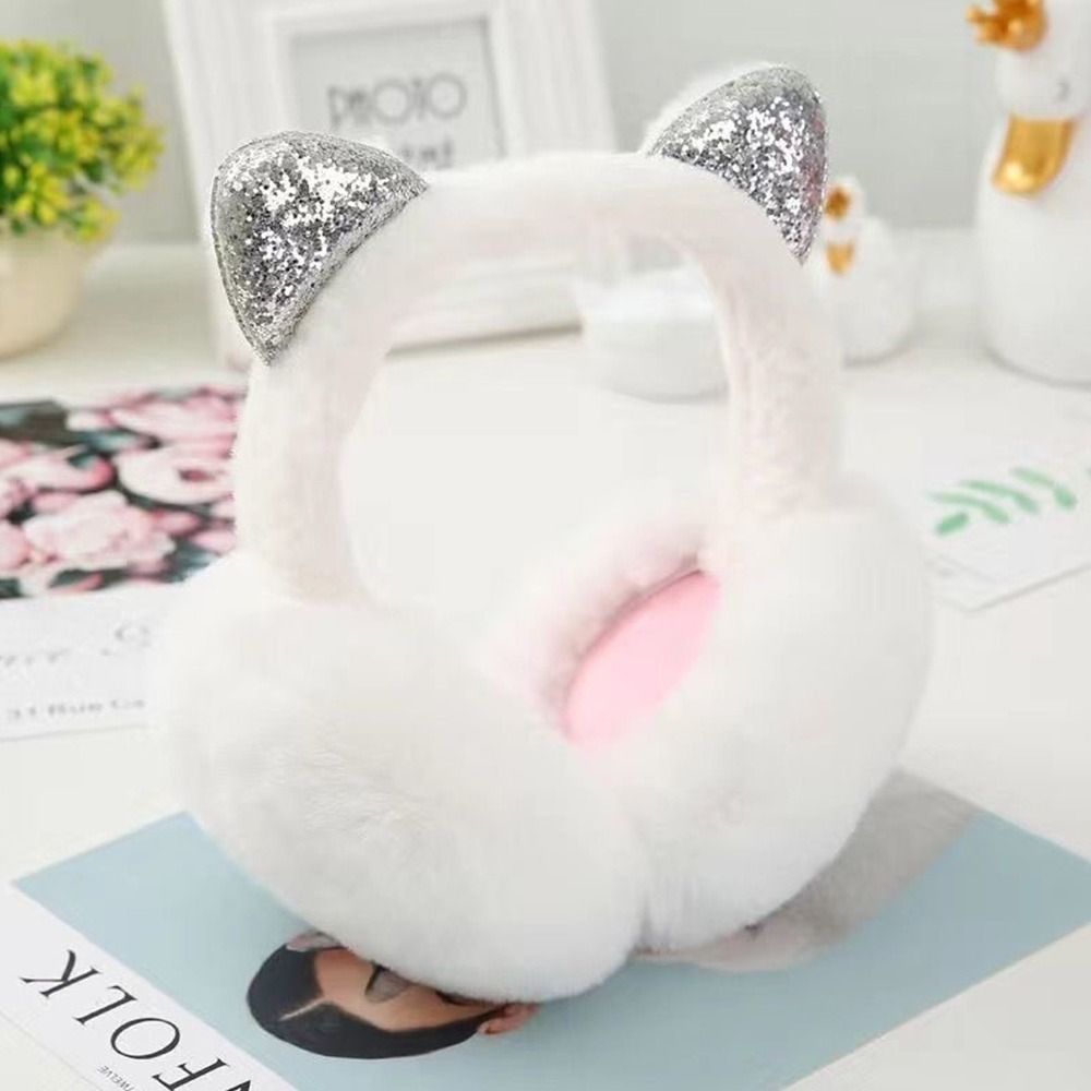 Cute Rabbit Design Animal Ear  - đánh giá và giá Earmuffs Foldable