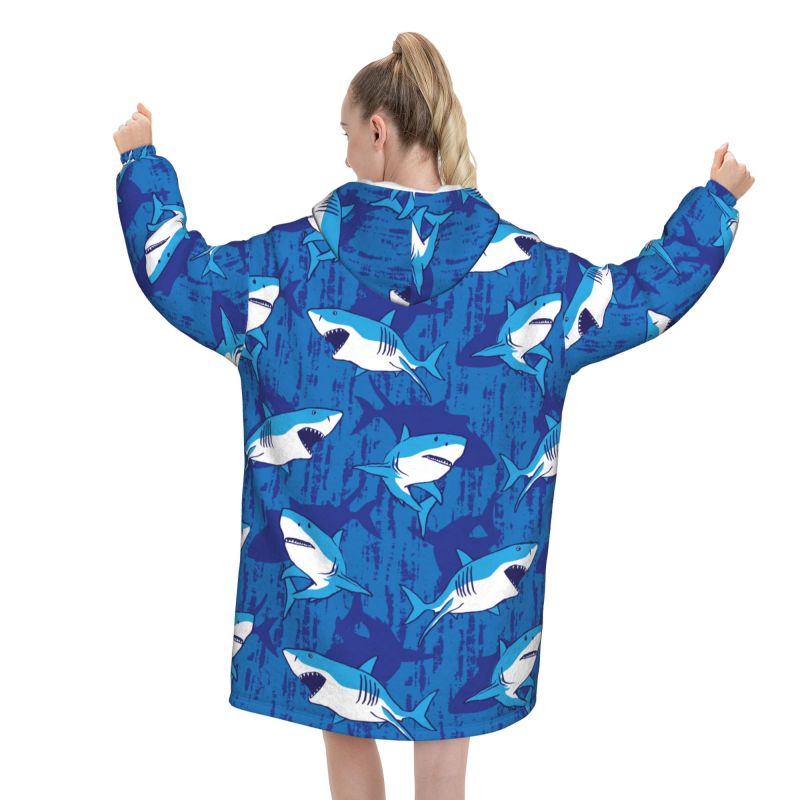 Wearable Blanket Hoodie Cartoo - đánh giá và giá Sherpa Hoodie Fleece