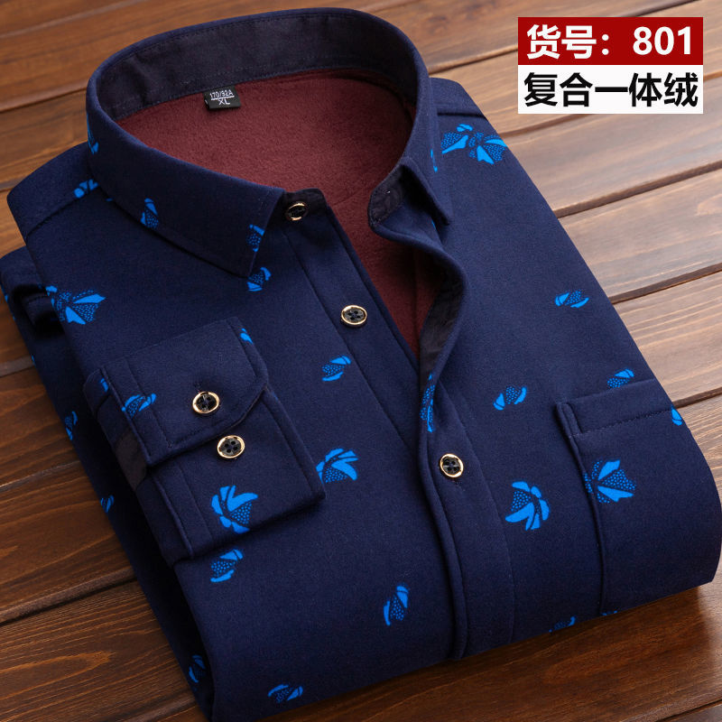 Mùa Đông 2022 Thời Trang Nam T - đánh giá và giá Flannel Shirt Lined