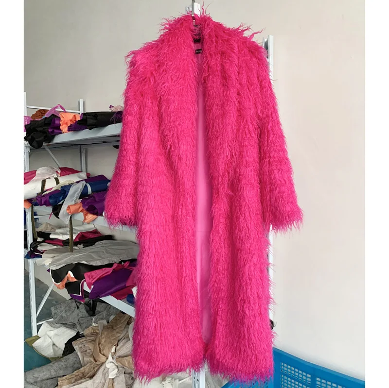 Women Imitation Sheep Faux Fur - đánh giá và giá Wool Coat Peacoat