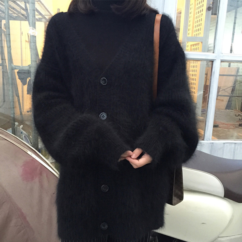 Imitation Mink Fleece Sweater  - đánh giá và giá Wool Coat Peacoat