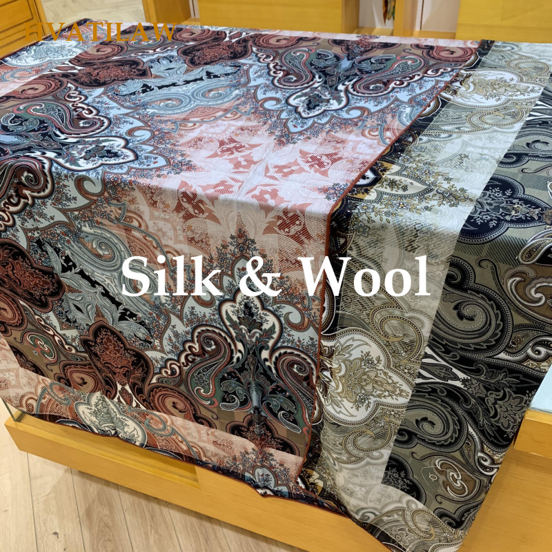 New Luxury 30% Silk 70% Wool S - đánh giá và giá Shawl Wrap Winter