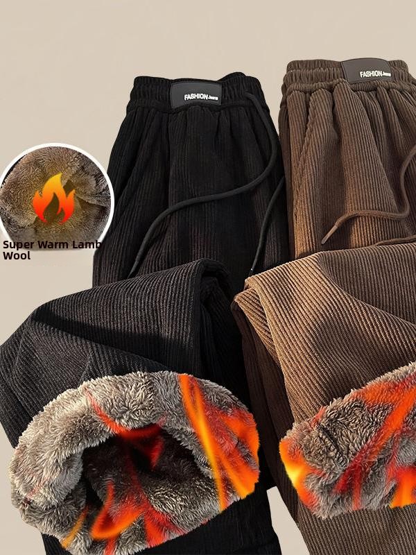 Extra Thick Winter Warm Lamb V - đánh giá và giá Corduroy Pant Warm