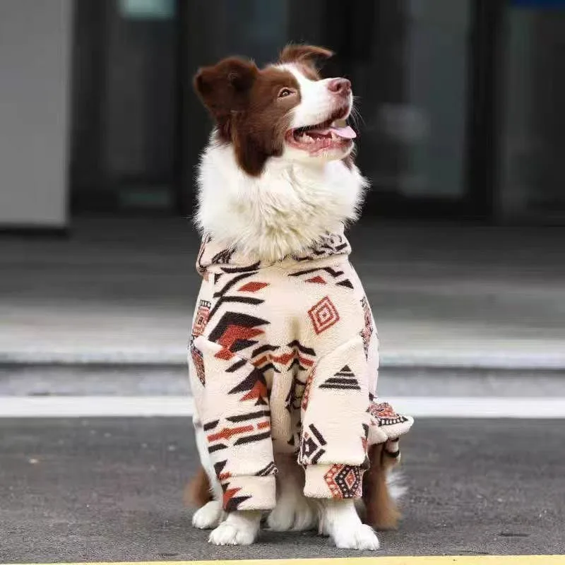 Hooded Dog Coat Winter Warm Th - đánh giá và giá Sherpa Hoodie Fleece